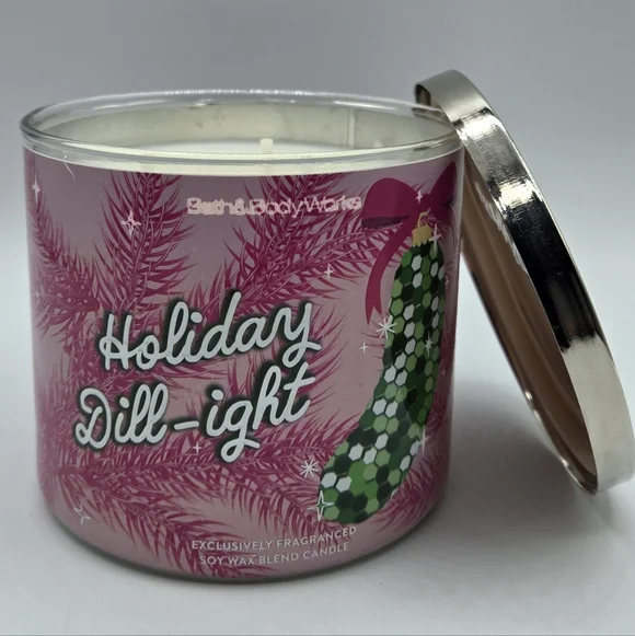 Bath & Body Works Holiday Dill-ight 3 Wick Candle - Picture 5 of 5